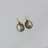 Broken Ice Rhodolite Oval Dangles