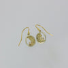 Broken Ice Free-Form Diamond Dangles